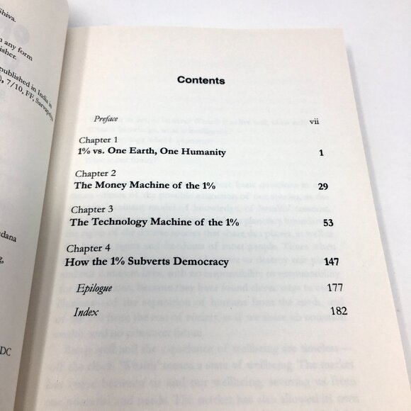 Oneness vs the 1% by Vandana Shiva Softbound Paperback Book - Picture 4 of 10